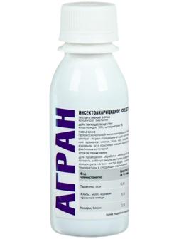 Средство от всех видов насекомых и клопов, инсектицидный концентрат, Агран, 100 мл, флакон ПЭТ