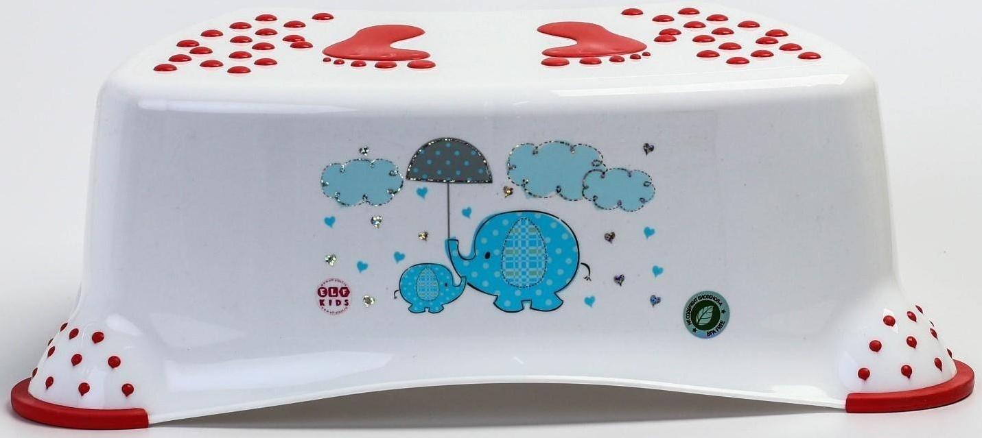 Подставка детская с антискользящими ножками, цвет белый