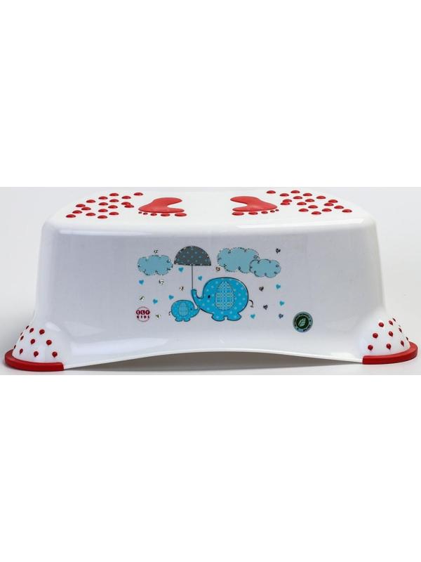 Подставка детская с антискользящими ножками, цвет белый