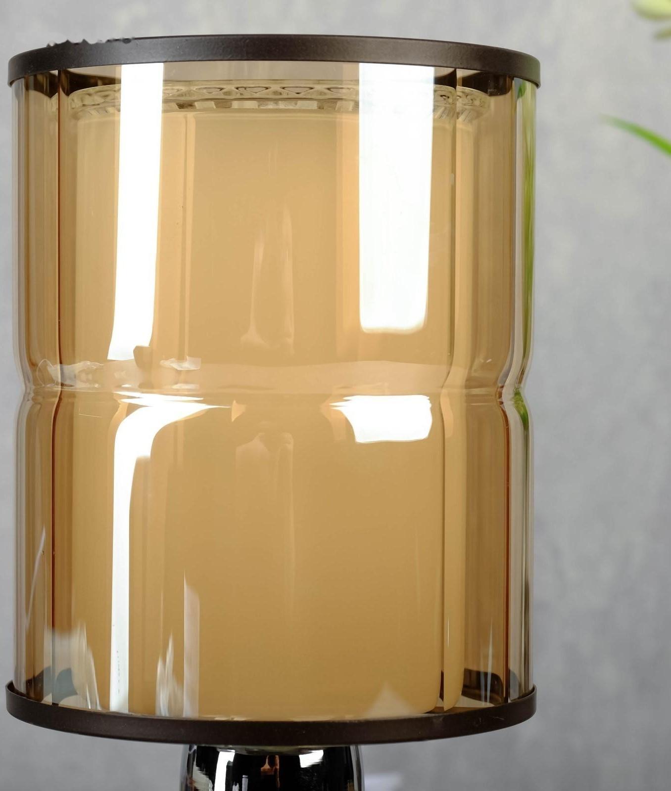 Аромасветильник сенсорный 7050049A/1 3 режима G4 20Вт хром 12,3х12,3х22 см