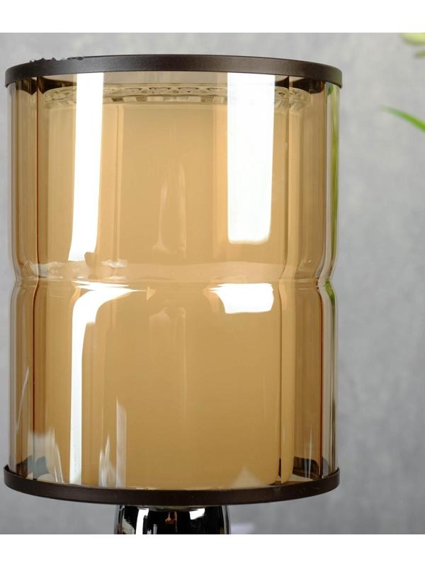 Аромасветильник сенсорный 7050049A/1 3 режима G4 20Вт хром 12,3х12,3х22 см