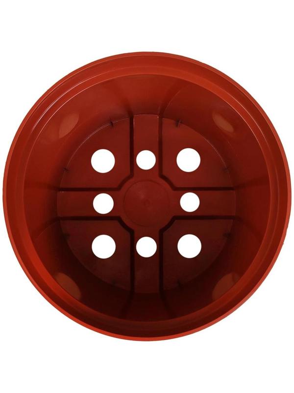 Горшок для рассады, 10 л, 29 × 29 × 22,5 см, терракотовый, Greengo