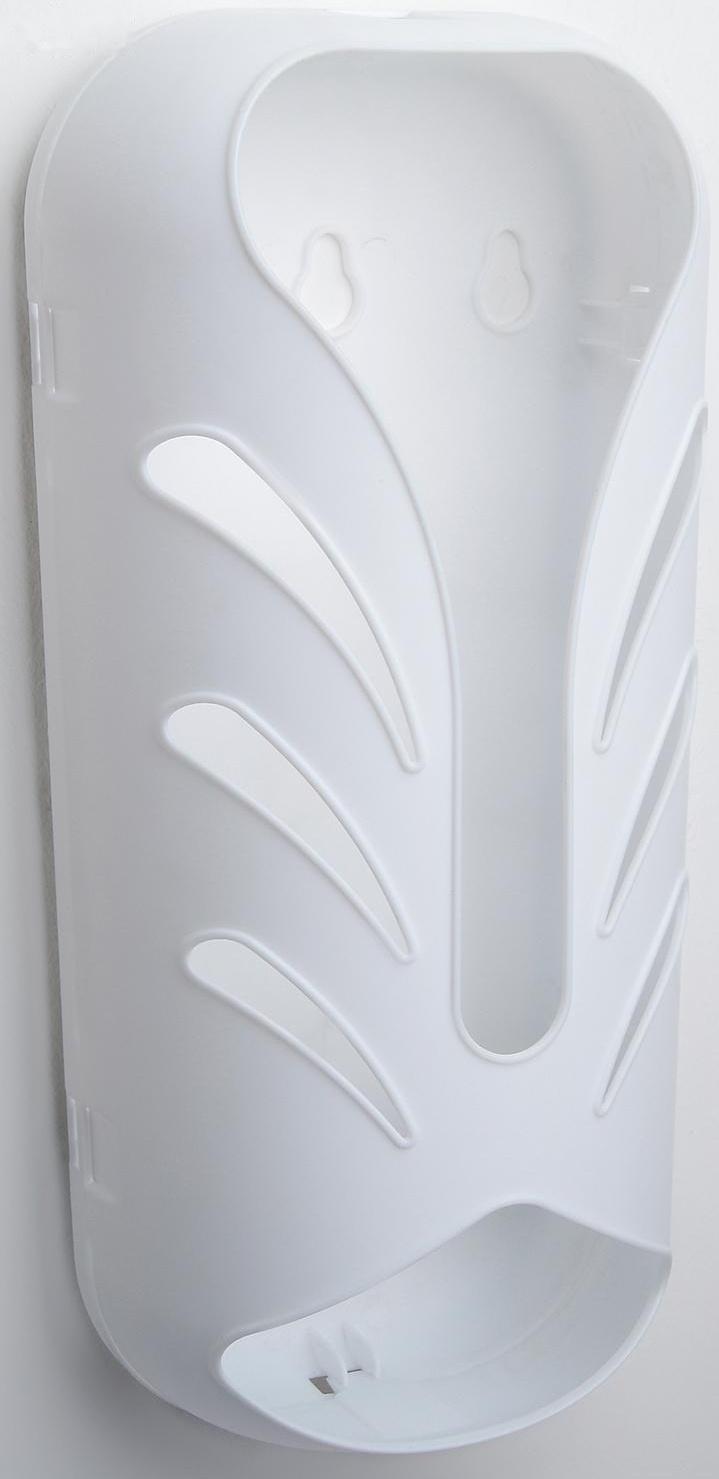 Корзина для пакетов Krita, 12×7×28 см, цвет снежно-белый