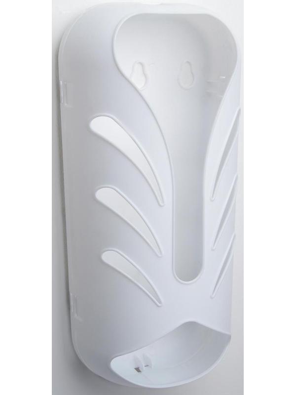 Корзина для пакетов Krita, 12×7×28 см, цвет снежно-белый