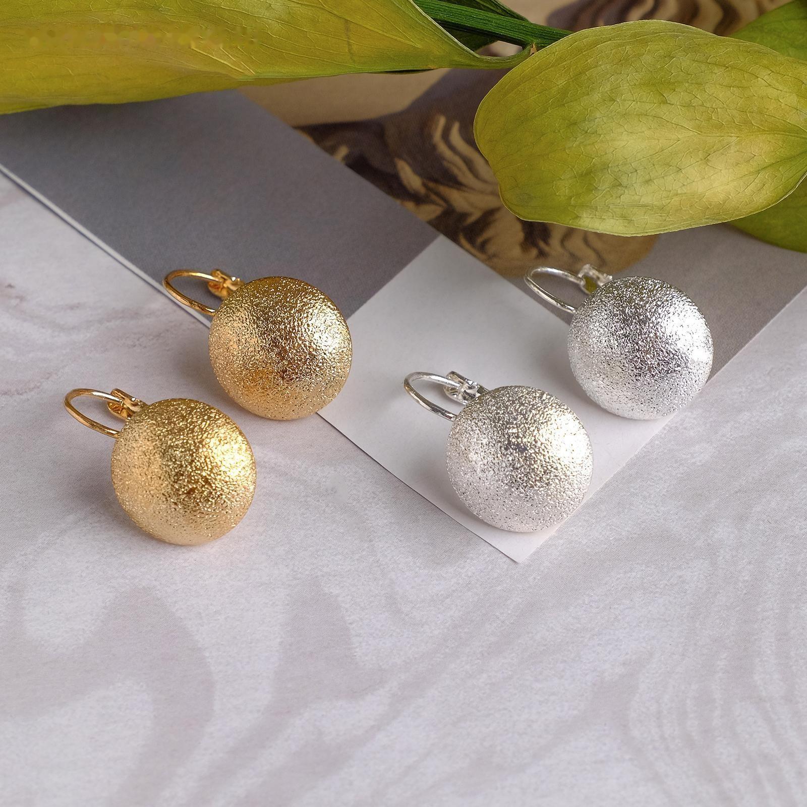 Серьги металл 