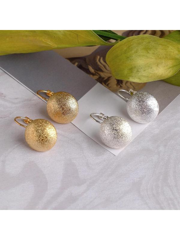 Серьги металл 