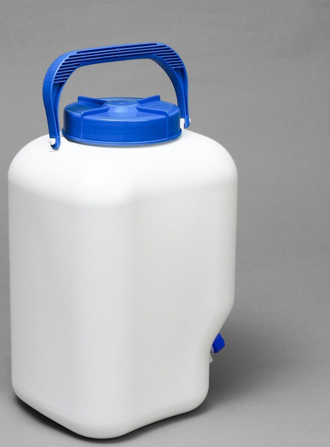 Фляга пищевая, 20 л, с краном, горловина 15 см,«Aqualine»