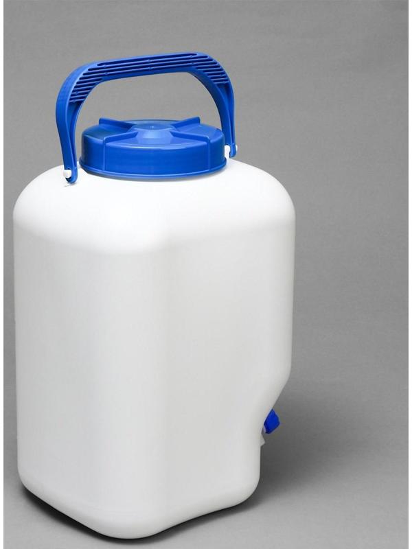Фляга пищевая, 20 л, с краном, горловина 15 см,«Aqualine»