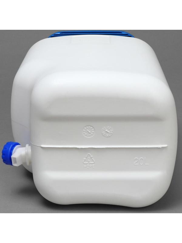 Фляга пищевая, 20 л, с краном, горловина 15 см,«Aqualine»