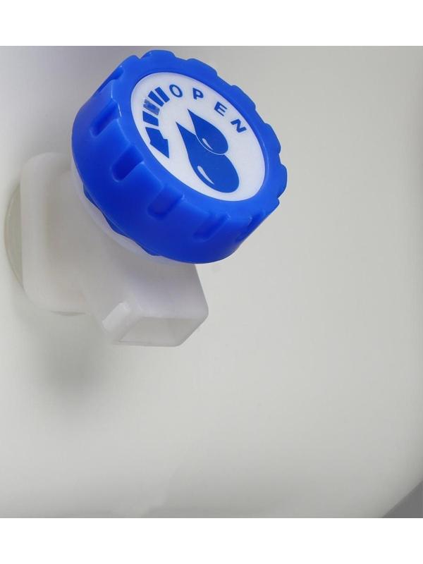 Фляга пищевая, 20 л, с краном, горловина 15 см,«Aqualine»