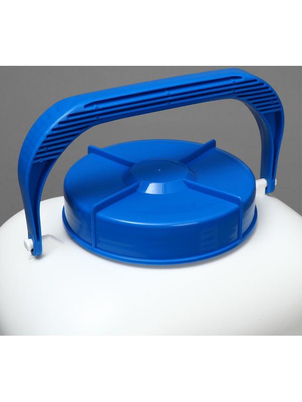 Фляга пищевая, 20 л, с краном, горловина 15 см,«Aqualine»