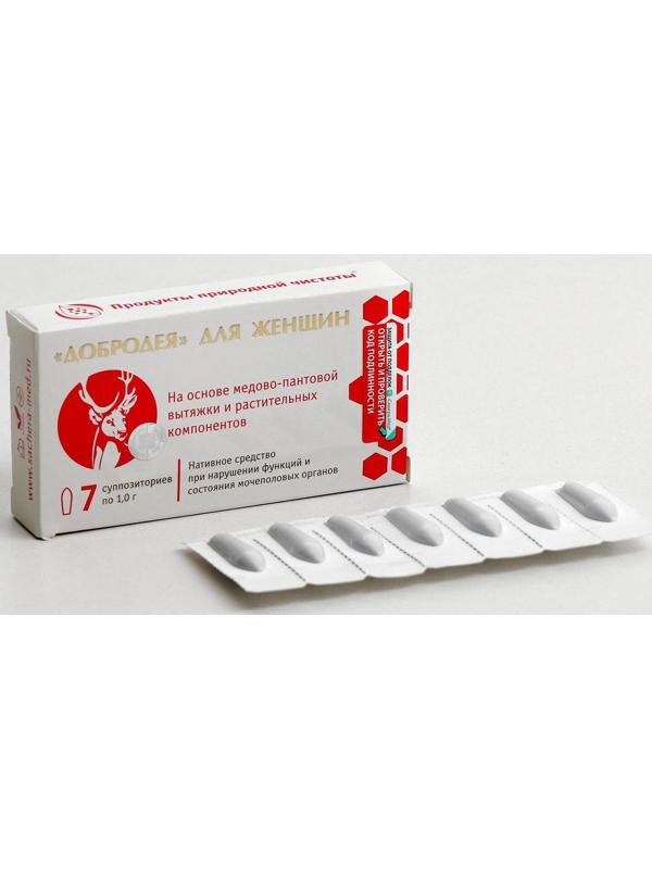 Средства косметические для интимной гигиены «Добродея» для женщин, от эрозии и кандидоза №7 *1,0 г