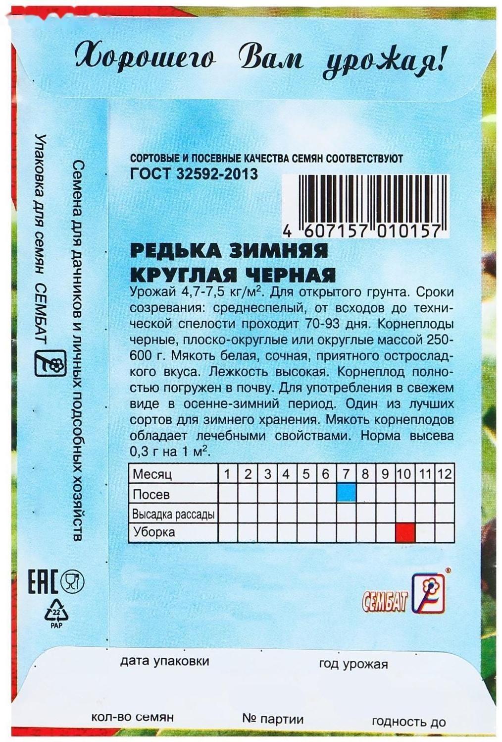 Семена Редька 