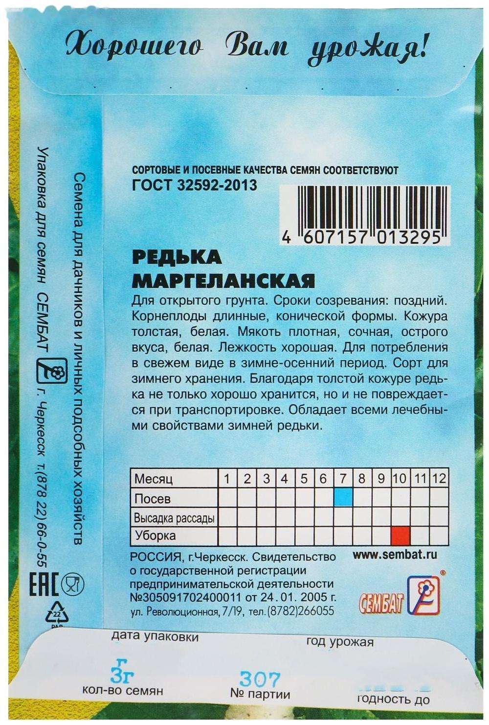 Семена Редька 