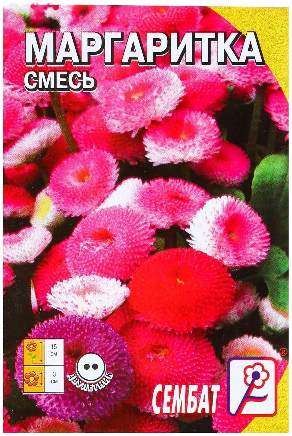 Семена цветов Маргаритка 