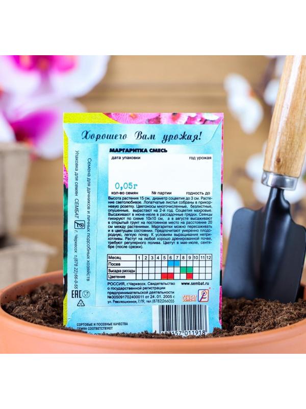 Семена цветов Маргаритка 