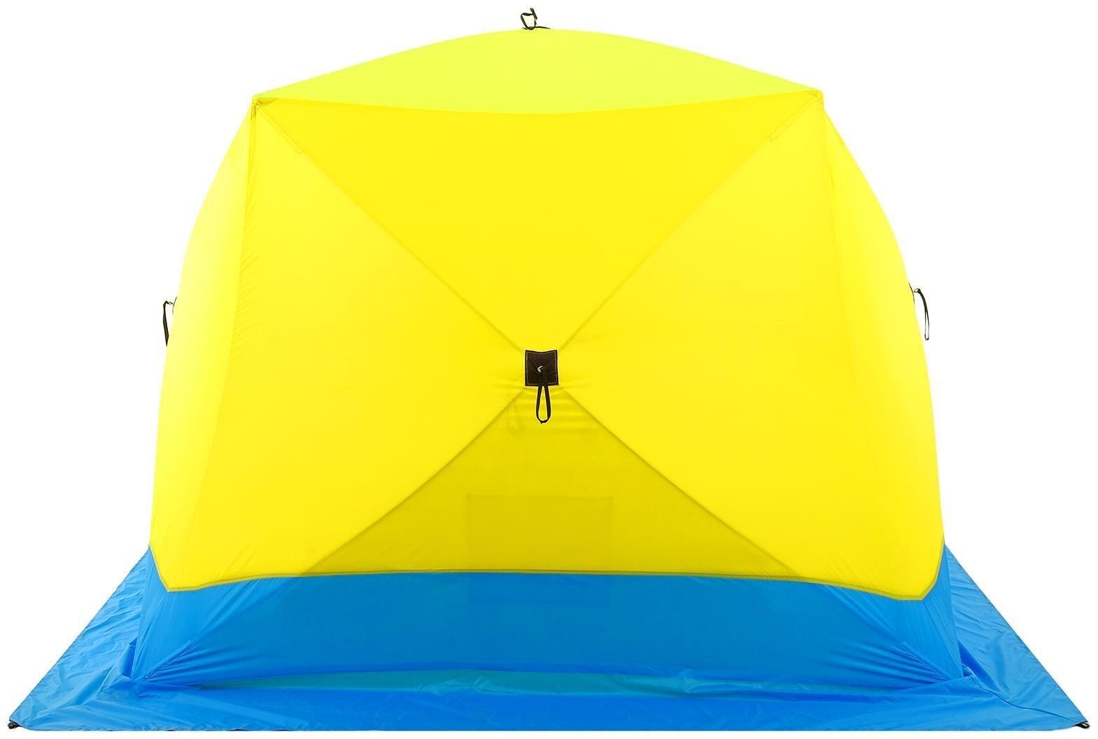 Палатка зимняя «КУБ» Long 3-местная, трёхслойная