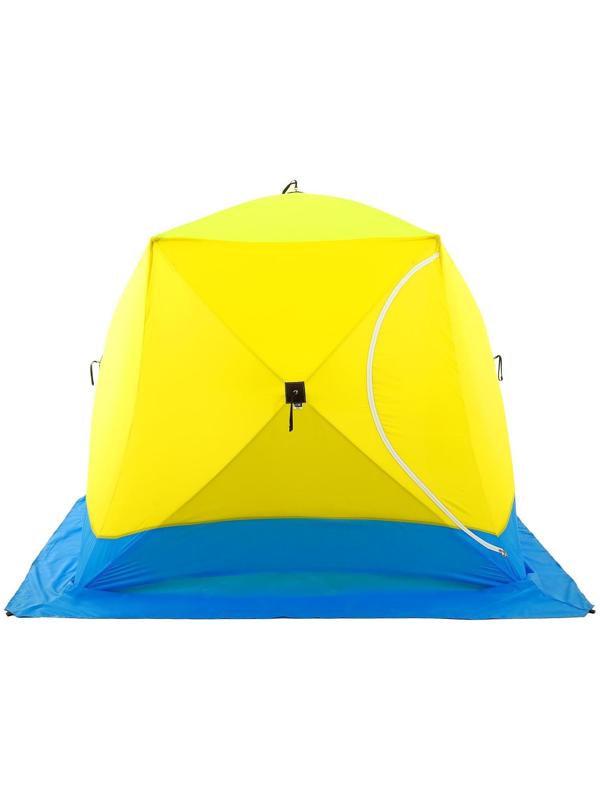 Палатка зимняя «КУБ» Long 3-местная, трёхслойная