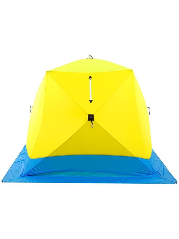 Палатка зимняя «КУБ» Long 3-местная, трёхслойная