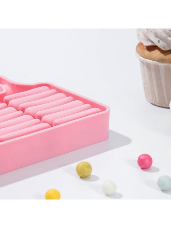 Форма для мороженого «Венеция», 18,5×12,5×2,3 см, 4 ячейки (6,9×3,7 см), цвет МИКС