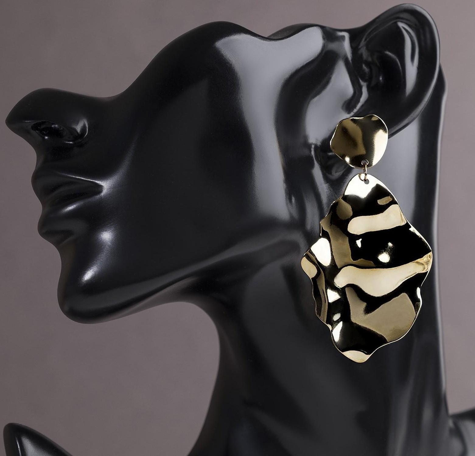 Серьги металл 