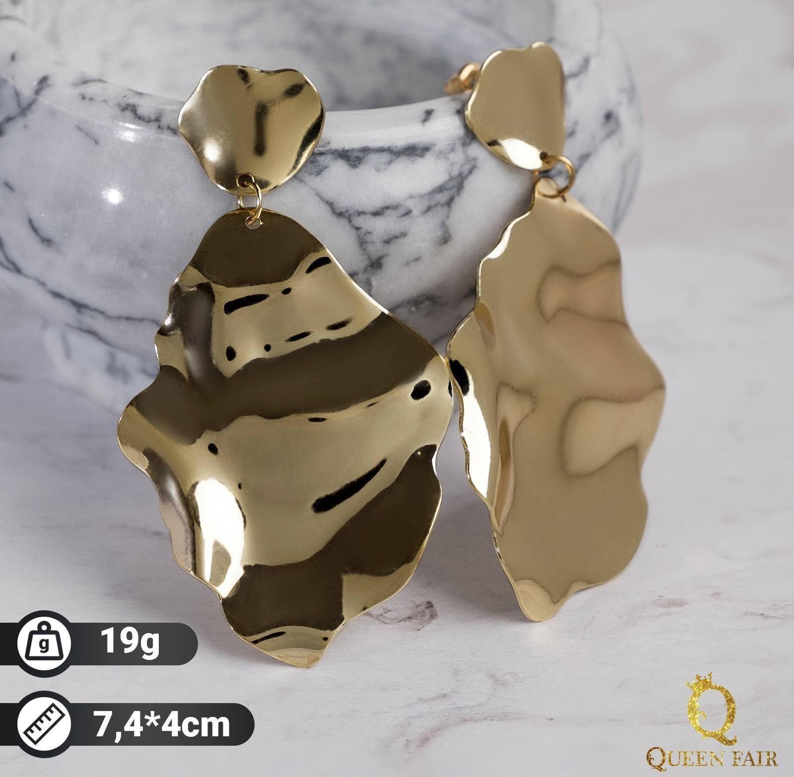 Серьги металл 