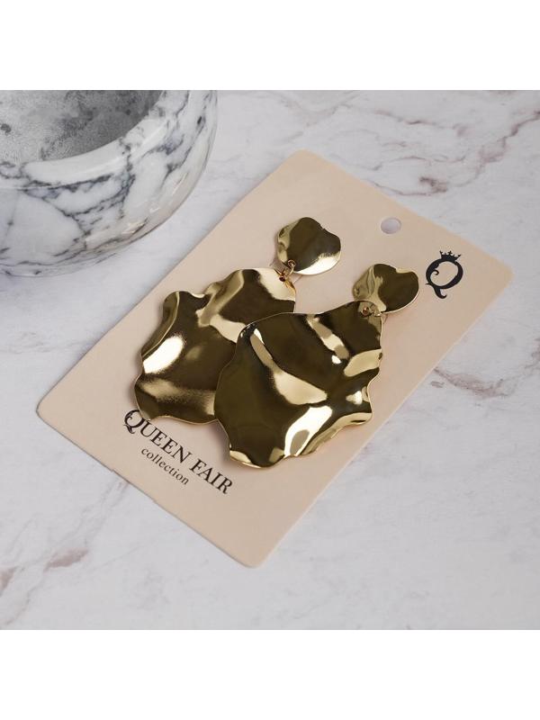 Серьги металл 