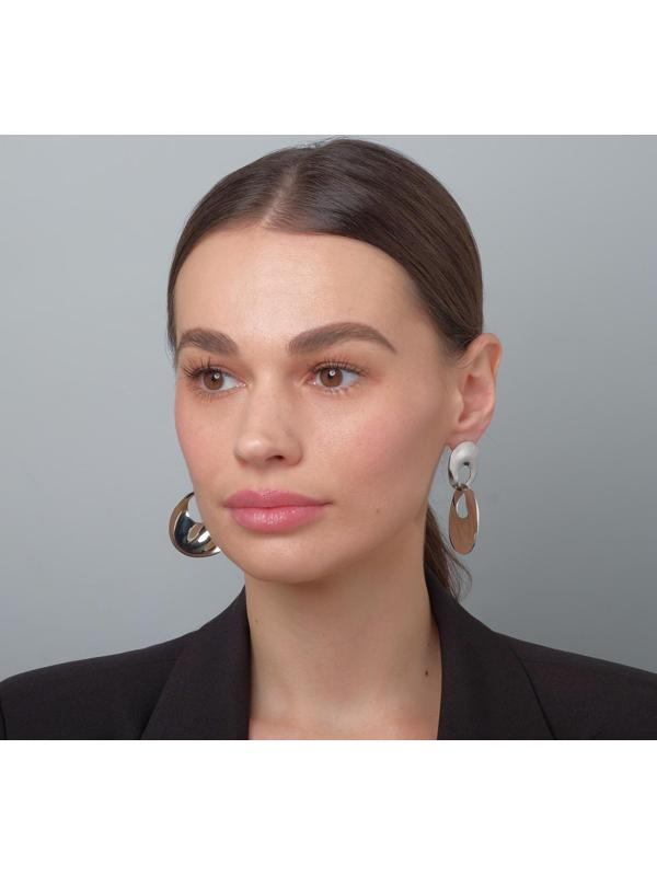 Серьги металл 