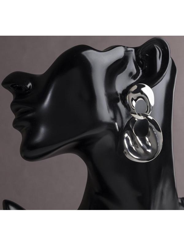 Серьги металл 