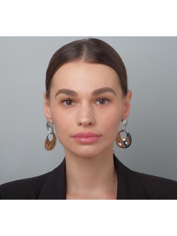 Серьги металл 