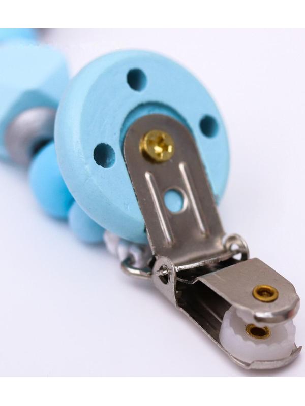 Подарочный набор: держатель для соски-пустышки и грызунок-прорезыватель «Малыш»