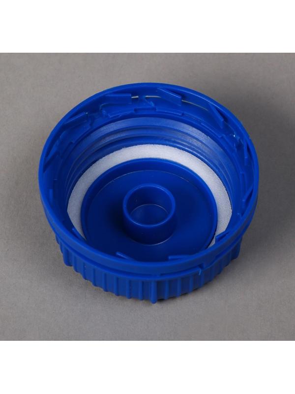 Крышка к Евроканистре объёмом 5 л, 10 л, в сборе с вкладышем, синяя