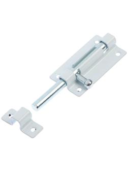 Задвижка накладная ЗТ-6, покрытие полимер белый,100 шт