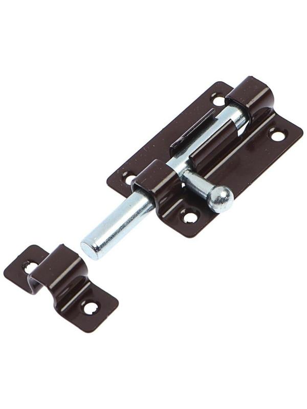 Задвижка накладная ЗТ5 полимер, коричневый, 150 шт.