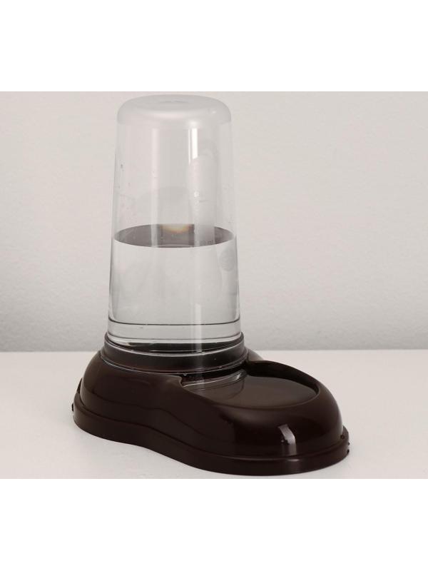 Автопоилка/автокормушка 0,6 л, шоколадная