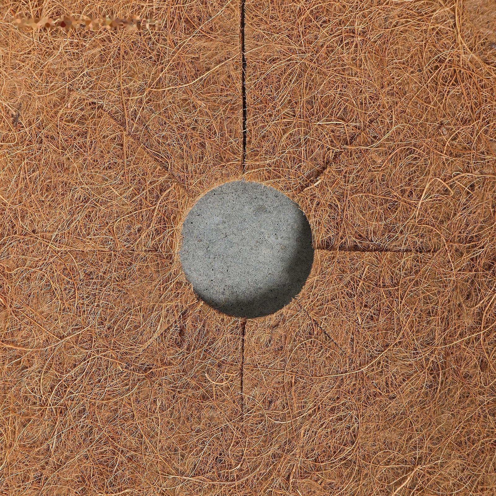 Круг приствольный, d = 0,9 м, из кокосового полотна, набор 5 шт., «Мульчаграм»