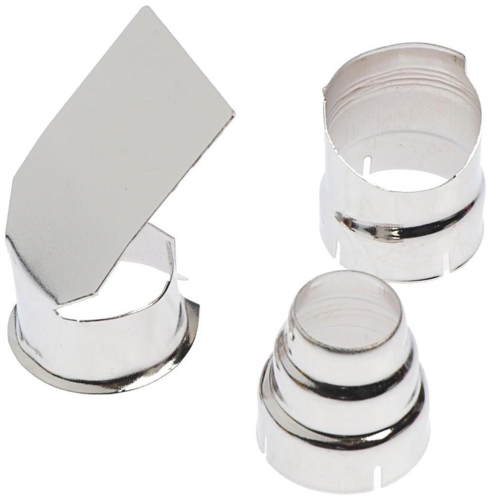 Фен технический Kolner KHG 1800, 1800 Вт, 300/500 л/мин, 300/500 С°, набор насадок