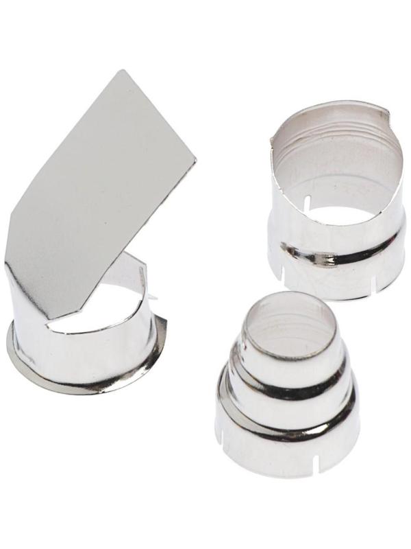 Фен технический Kolner KHG 1800, 1800 Вт, 300/500 л/мин, 300/500 С°, набор насадок