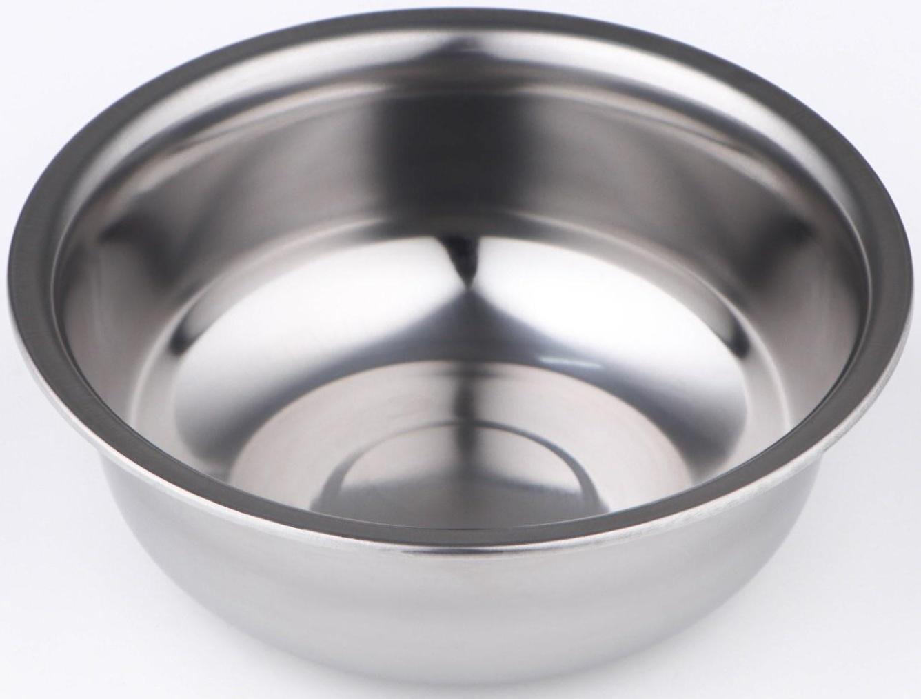 Миска из нержавеющей стали «Мэйли», 1,3 л, 19×7 см