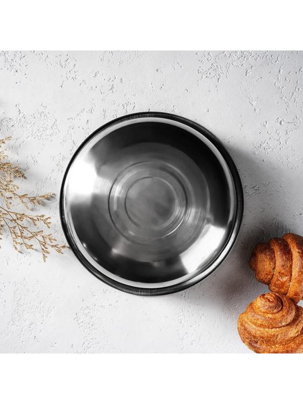 Миска из нержавеющей стали «Мэйли», 2,7 л, 25×8 см