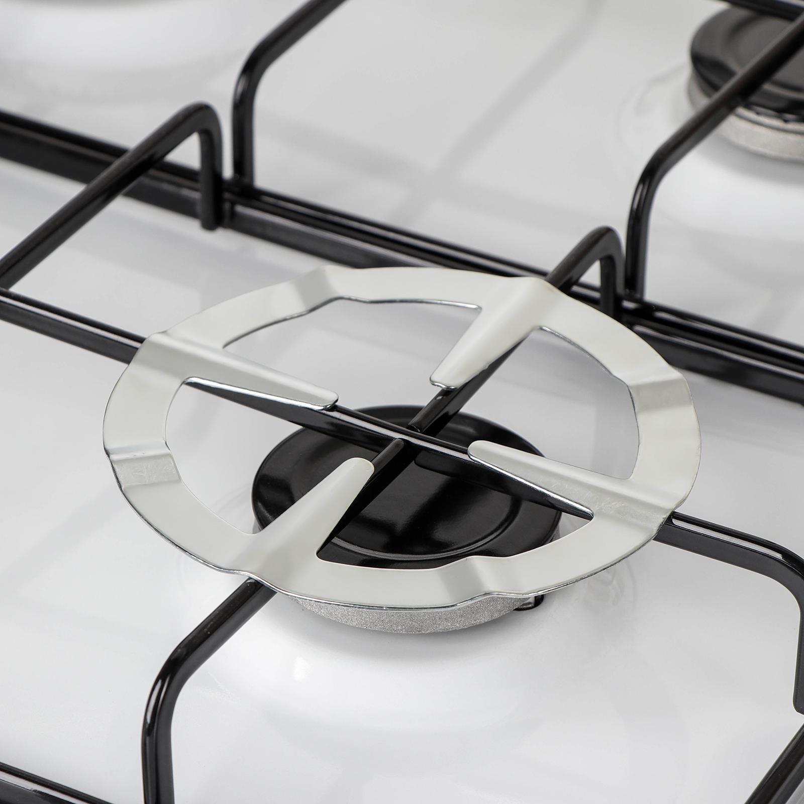 Подставка на конфорки для газовой плиты Доляна, d=13,5 см, цвет хромированный