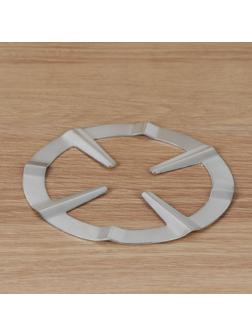 Подставка на конфорки для газовой плиты Доляна, d=13,5 см, цвет хромированный