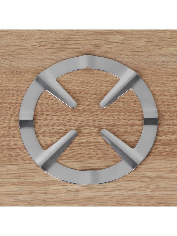 Подставка на конфорки для газовой плиты Доляна, d=13,5 см, цвет хромированный