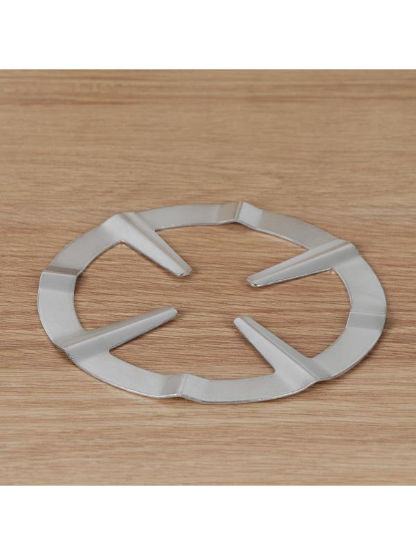 Подставка на конфорки для газовой плиты Доляна, d=13,5 см, цвет хромированный