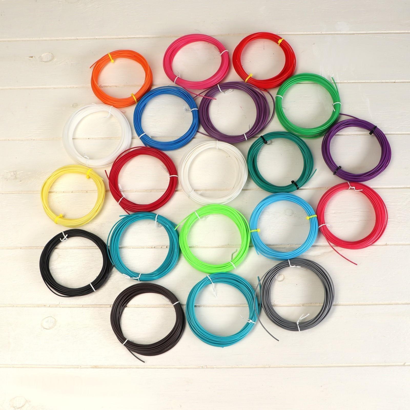 Комплект 3Д ручка с дисплеем розовая + пластик ABS 20 цветов по 10 метров