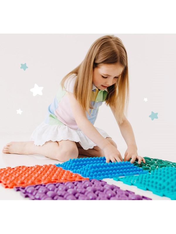 Модульный массажный коврик ОРТОДОН, набор №11 «Айсберг»