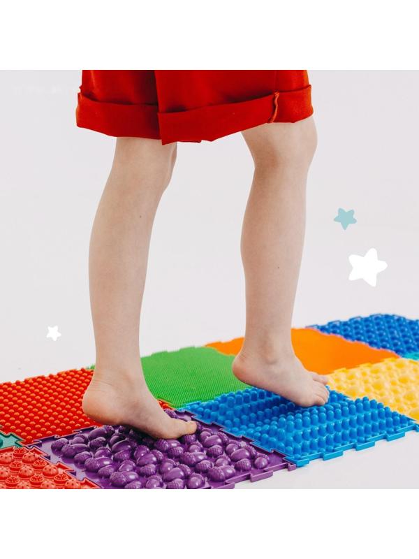 Модульный массажный коврик ОРТОДОН, набор №11 «Айсберг»