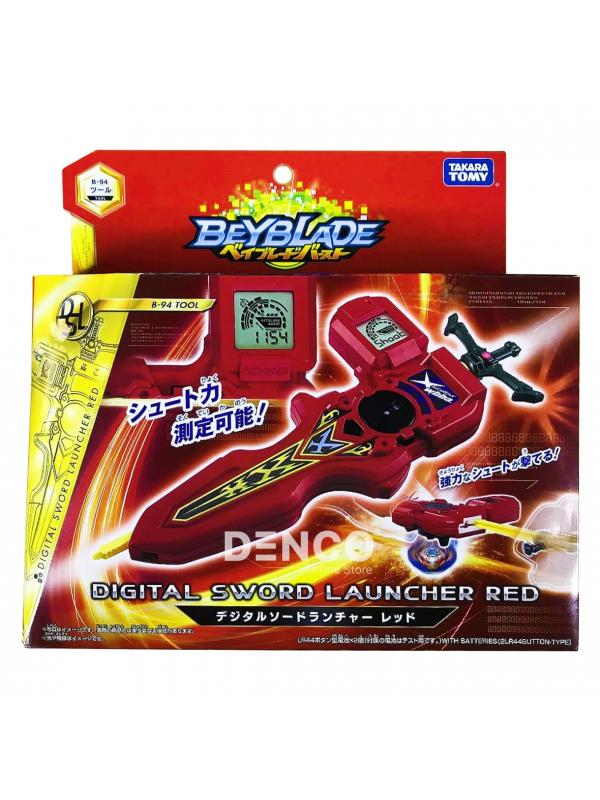 Zapuskatel Beyblade Burst Elektronnyj Mech Ksandera Shakadera Digital Sword Launcher Red B 94 Takara Tomy