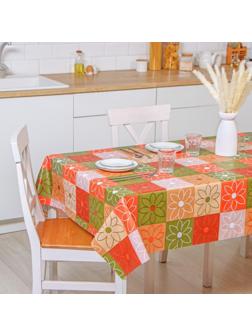 Клеёнка столовая на нетканой основе Доляна «Настроение», ширина 137 см, рулон 20 м