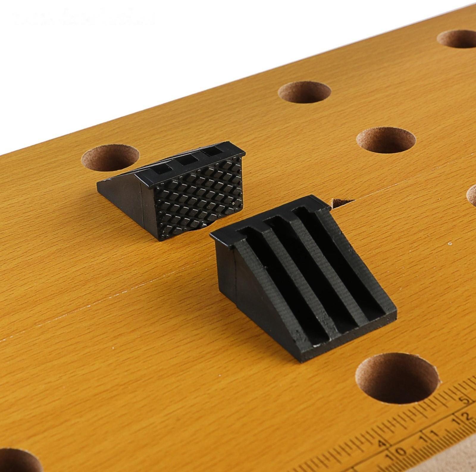 Верстак-тиски ТУНДРА, складной, 560 х 620 х 755 мм, профиль 20 х 20 мм, нагрузка до 100 кг